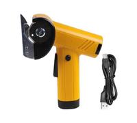 Tijeras Eléctricas | Potente Herramienta Inalámbrica Recargable con Luz LED,Cortador Circular para Tela | Para Tela Papel Moqueta Cartón Cable Cuero Corte Casa