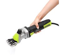 Tijeras eléctricas profesionales para ovejas, cortadoras de cabras, 500 W y 6 velocidades ajustables, para afeitar lana de piel en alpacas, llamas y otras mascotas de ganado de granja