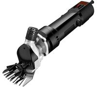 Tijeras eléctricas profesionales para ovejas de 850 W, 6 velocidades, cortadoras de ovejas para ovejas, alpacas, cabras, cortador de aseo de pelo de animales potable resistente par