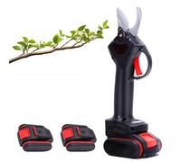 Tijeras eléctricas recargables - Tijeras de poda portátiles e inalámbricas para cortar ramas de árboles, arbustos y frutas, recortadora de jardín profesional de mano