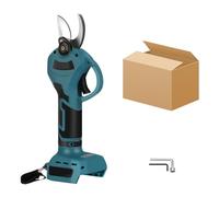 Tijeras Eléctricas Tijeras De Podar Sin Escobillas De 1300W, Podadora Eléctrica Inalámbrica De 30mm, Cortador De Ramas De Árboles For Jardín Con Batería De 18V(Type B No Battery)