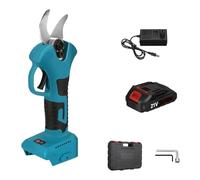 Tijeras Eléctricas Tijeras De Podar Sin Escobillas De 1300W, Podadora Eléctrica Inalámbrica De 30mm, Cortador De Ramas De Árboles For Jardín Con Batería De 18V(Type A 1 Battery)