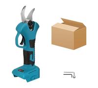 Tijeras Eléctricas Tijeras De Podar Sin Escobillas De 1300W, Podadora Eléctrica Inalámbrica De 30mm, Cortador De Ramas De Árboles For Jardín Con Batería De 18V(Type A No Battery)