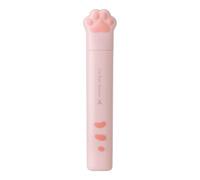 Tijeras Genéricas Lindas, Tijeras con Forma de Pata de Gato, Cortadores de Mano de Acero Inoxidable Plegables Portátiles en 3 Colores para Útiles Escolares, Corte de Papel