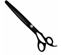 Tijeras Gruesas de entresacar 19 cm. y 7,5" en titanio negro