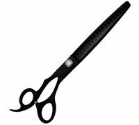 Tijeras gruesas de Entresacar 19 cm. y 7,5" en titanio negro para zurdos