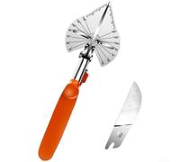 Tijeras Ingletadoras Ajustables 45-135° para Canaletas PVC, Cortador Multiángulo con Escala Precisa y Hoja SK5, Mango Ergonómico Antideslizante para Electricistas(B)