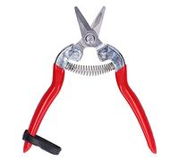 Tijeras ligeras LIYJTK para recolectar fruta, tijeras de cosecha de acero inoxidable de 6,3 pulgadas con hoja curva para podar cítricos y uvas.