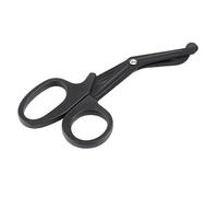 Tijeras Médicas 4 Colores, Tijeras Y Tijeras de Corte Y Disección 1PC Tijeras de 7"Vendaje Paramédico Tijeras Médicas Corte Primeros Auxilios Herramienta Médica de Emergencia (negro)(Negro)