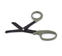 Tijeras Médicas 4 Colores, Tijeras Y Tijeras de Corte Y Disección 1PC Tijeras de 7"Vendaje Paramédico Tijeras Médicas Corte Primeros Auxilios Herramienta Médica de Emergencia (negro)(verde)