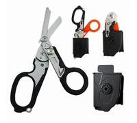 Tijeras multifunción Leatherman Raptors, tijeras plegables tácticas experto de primeros auxilios, herramienta de supervivencia al aire libre, dispositivo combinado Black