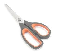 Tijeras Multiusos de 24cm con Hojas Afiladas de 2,5mm de Grosor, Mangos de Fácil Agarre para Manualidades Escolares Oficina - para Diestros/Zurdos