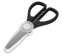 Tijeras Negro Inoxidable de Acero Multiusos de Cocina Jardinería | Corte Preciso, Hojas Afiladas y Agarre Cómodo, Diseño Versátil para Adultos, Uso en Cocina y Jardín