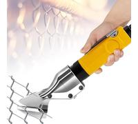 Tijeras neumáticas de corte de metal, herramientas neumáticas de acero de aleación de acero con entrada de 1/4 pulgadas, 2600 rpm y velocidad ajustable, corte de alta eficiencia para cribado de chapa