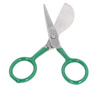 Tijeras para Alfombras Tufting, Mini Tijeras Portátiles de Acero Inoxidable para Alfombras Tufting para Recortar Bolas de Pelo, Hacer Alfombras y Trabajos de Calcomanías (Verde)