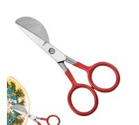 Tijeras para apliques, Tijeras de pico Mango de pico Costuras degradadas | manuales Para cortar costura bordado alfombra apliques trabajo costura gradiente bordes afilados agarre ergon