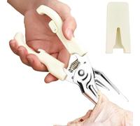 Tijeras Para Carne - Corte Resistente Multiusos De Acero Inoxidable - Tijeras Para Cortar Carne,Para Hogar, Casa, Actividades Al Aire Libre, Mesa, Cocina Culinaria, Picar, Acampada Y Barbacoa