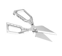 Tijeras para carne pesadas de cocina utilitarias y culinarias | Alimentos multiusos lavables en lavavajillas tijeras de cocina rasqueta y rompeconchas para mariscos