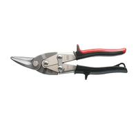 Tijeras para chapa (Largo: 240 mm, Longitud de corte: 35 mm, Acero, Negro/Rojo)
