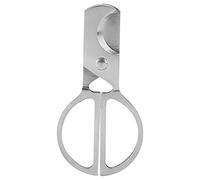 Tijeras para cigarros, tijeras de cigarro de bolsillo portátiles de doble hoja de acero inoxidable