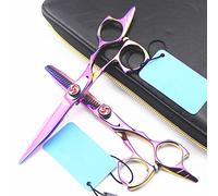 Tijeras para Cortar el Cabello, Tijeras Profesionales de Alta Gama de 5.5 Pulgadas, Japón 440c, Tijeras para Cortar el Cabello arcoíris, Tijeras de entresacar para peluquería, Tijeras de peluquería.
