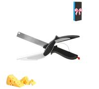 Tijeras para Cortar Queso de Acero Inoxidable - Tijeras Queso Resistentes, Corte Preciso, Mango Ergonómico, Ideales para Cocina y Uso Diario (1Pcs)