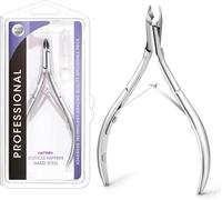 Tijeras para cutículas AFTREN, 16 mordazas, cortauñas profesional para cutículas, alicates para cutículas, hojas afiladas, resorte doble, herramientas de manicura de acero inoxidable J2