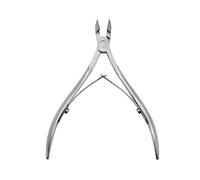 Tijeras para cutículas de uñas, de acero inoxidable, para manicura colorida, removedor de piel muerta, pedicura, alicates de pico de águila, tijeras de metal para cutículas