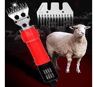 Tijeras para lana de cabra, tijeras eléctricas para lana, tijeras eléctricas para lana con carga de batería de litio de alta potencia, adecuadas para la agricultura familiar o la a