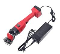 Tijeras para lana, motor sin escobillas de CC Tijeras para ovejas Tijeras eléctricas portátiles para lana Cortapelos de cabra 300W con cable de alimentación de 3M