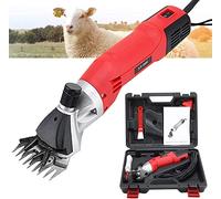 Tijeras para ovejas Cortapelos eléctricos 350W Máquina de corte de 6 velocidades La recortadora de corte de pelo rápida y eficiente se puede usar para recortar el pelo de animales