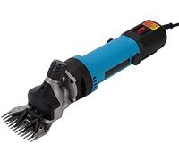 Tijeras para ovejas, kit eléctrico de aseo de animales para caballos, caballos, cabras, ponis, ganado y animales grandes y gruesos, corte de pelo de ganado de granja de 6 velocidades Tr