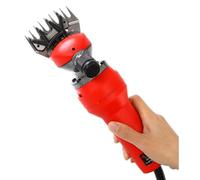 Tijeras para ovejas, Tijeras eléctricas, nuevo eje Flexible eléctrico, tijeras de lana, máquina corte Fader , empujador cortapelos, WE-76 para ovejas y cabras(9t straight knife)