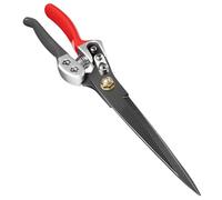 Tijeras para pasto, tijeras de ovejas, mango resistente al desgaste, cortador doble de acero con resorte fuerte, adecuado para ganado, ovejas, topiario