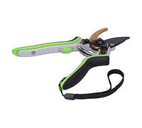 Tijeras para podar árboles frutales, tijeras para ramas de jardín con ranuras para dientes antideslizantes, tijeras que ahorran mano de obra para plantas