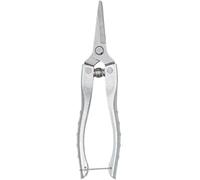 Tijeras para Recolectar Fruta De Jardín: Tijeras De Podar Manuales Multiusos para Flores Y Ramas, Tijeras Duraderas con Bloqueo De Seguridad para Una Jardinería Y Cosecha Silver Medium