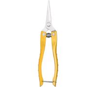 Tijeras para Recolectar Fruta De Jardín: Tijeras De Podar Manuales Multiusos para Flores Y Ramas, Tijeras Duraderas con Bloqueo De Seguridad para Una Jardinería Y Cosecha Yellow Large
