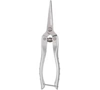 Tijeras para Recolectar Fruta De Jardín: Tijeras De Podar Manuales Multiusos para Flores Y Ramas, Tijeras Duraderas con Bloqueo De Seguridad para Una Jardinería Y Cosecha Silver L