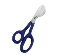 Tijeras para siesta con diseño de pico de pato para costura, bordado, tela, hilo, tejer, artes y manualidades, color azul