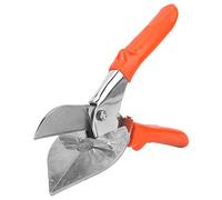 Tijeras para tubos de canal, cortador de molduras de canal multifunción en ángulo de 45 y 135 grados con función reemplazable para cortar chaflanes, zapatos pequeños