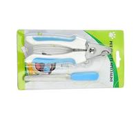 Tijeras para Uñas para Mascotas, Cortaúñas Flexibles de Acero Inoxidable para Perros, Ahorro de Mano de Obra para Gatos y Perros, Ergonómico para Herramienta de Cuidado de Mascotas (Blue)