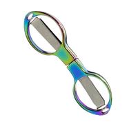 Tijeras plegables de viaje, tijeras de viaje - Herramientas de corte de líneas de pesca portátiles,Seguridad versátil Tijeras de diseño retráctiles para enfermería, proyectos artesanales