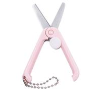 Tijeras Plegables Mini - 7.1x5.3x1cm Accesorios De Enfermería Con Agarre Cómodo, Versatili Tijeras Enfermería Acero Inoxidable, Tijeeras De Viaje Con Llavero | Costura Y Manualidades Niño Niña