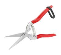 Tijeras podadoras de jardín, tijeras de podar con hojas de acero for plantas, hojas, bonsái, árboles frutales, flores, ramas, suministros de jardín(Red)