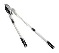 Tijeras Podar 2 Manos Yunque. Telescopica de 68 a 95 cm. Mango Aluminio Multiplicador Fuerza, Corte Ø 35 mm. Empuñadura TPR