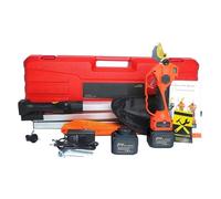 Tijeras Podar Eléctricas Podadora Inalámbrica De 21V, Cortador Eléctrico Ramas Árboles Frutales, Bonsái, Varilla Extensión Retráctil 1,9 M