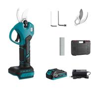 Tijeras Podar Eléctricas Tijeras De Podar Eléctricas Sin Escobillas 30mm, 2 Engranajes, Poda Bonsái Árboles Frutales Recargables Inalámbricas For Batería 18V(1 Battery)
