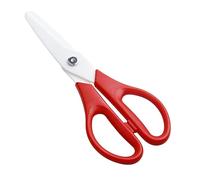 Tijeras portátiles de cerámica de circonia de 8 pulgadas, herramientas manuales para bebés, mango de polipropileno, tijeras de cocina de cerámica para niños