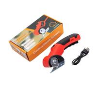 Tijeras portátiles de tela con batería recargable por USB, herramienta de corte de tela de aleación de acero para costura, tijeras eléctricas profesionales de sastrería