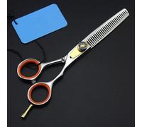 Tijeras Profesionales para Cortar el Cabello, 6 Pulgadas, Acero japonés 440c, Tijeras de Corte, Tijeras para Cortar el Cabello, Tijeras de peluquería, Tijeras de entresacar (Juego) (Tijeras de Entre